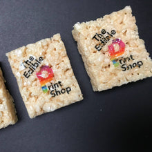 Load image into Gallery viewer, Rice Cereal Bars with a logo