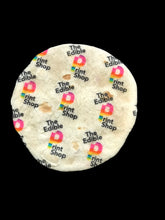 Load image into Gallery viewer, flour tortilla with logo printed in edible ink