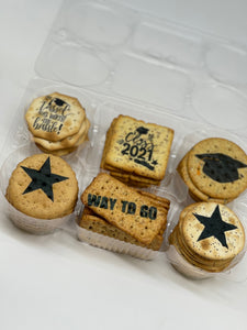 Charcuterie Board Cracker Packs - Graduation Class of 2023