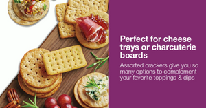Charcuterie Board Cracker Packs - Valentine's Day