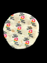Load image into Gallery viewer, flour tortilla with logo printed in edible ink
